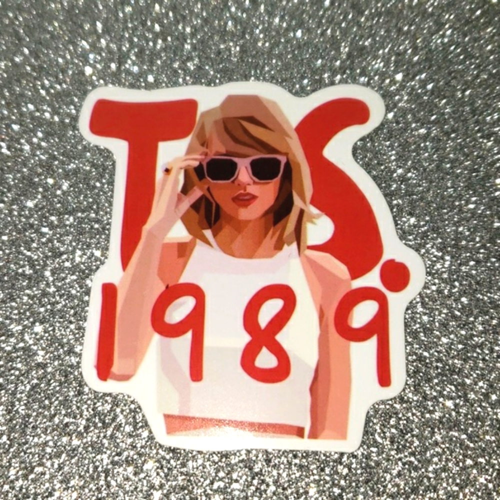 10/$10 Taylor Swift Waterproof Sticker 1989